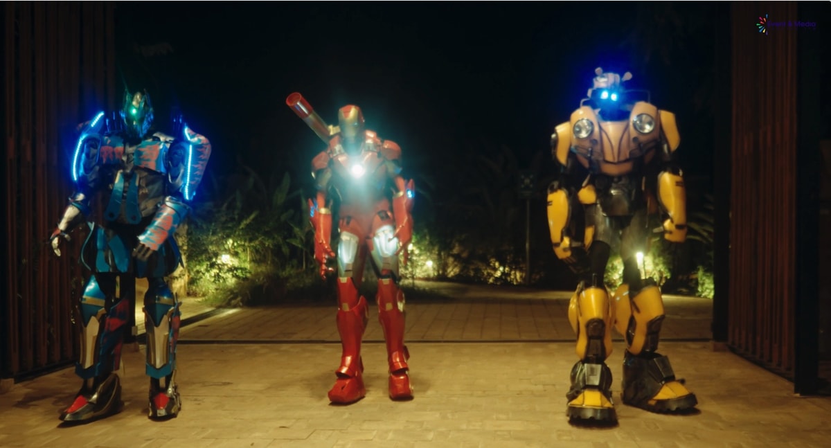 Event Mascots (Robots) & Entertainment