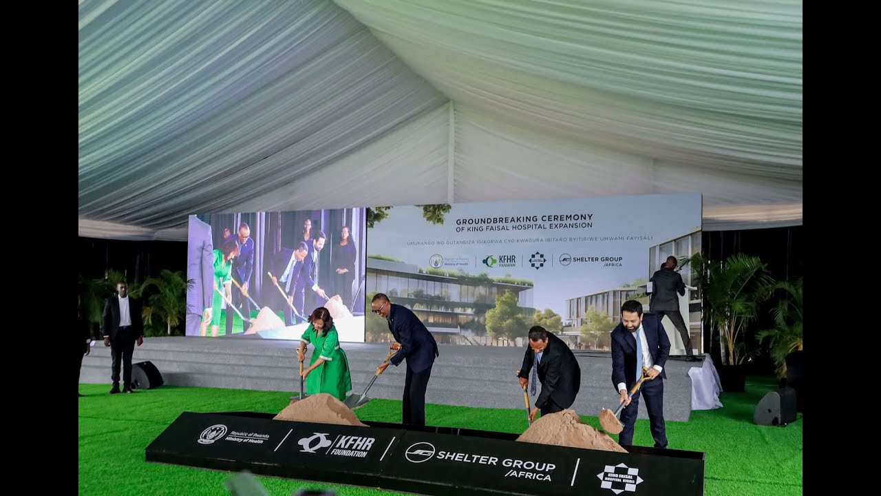 King Faisal Hospital Expansion Groundbreaking Ceremony